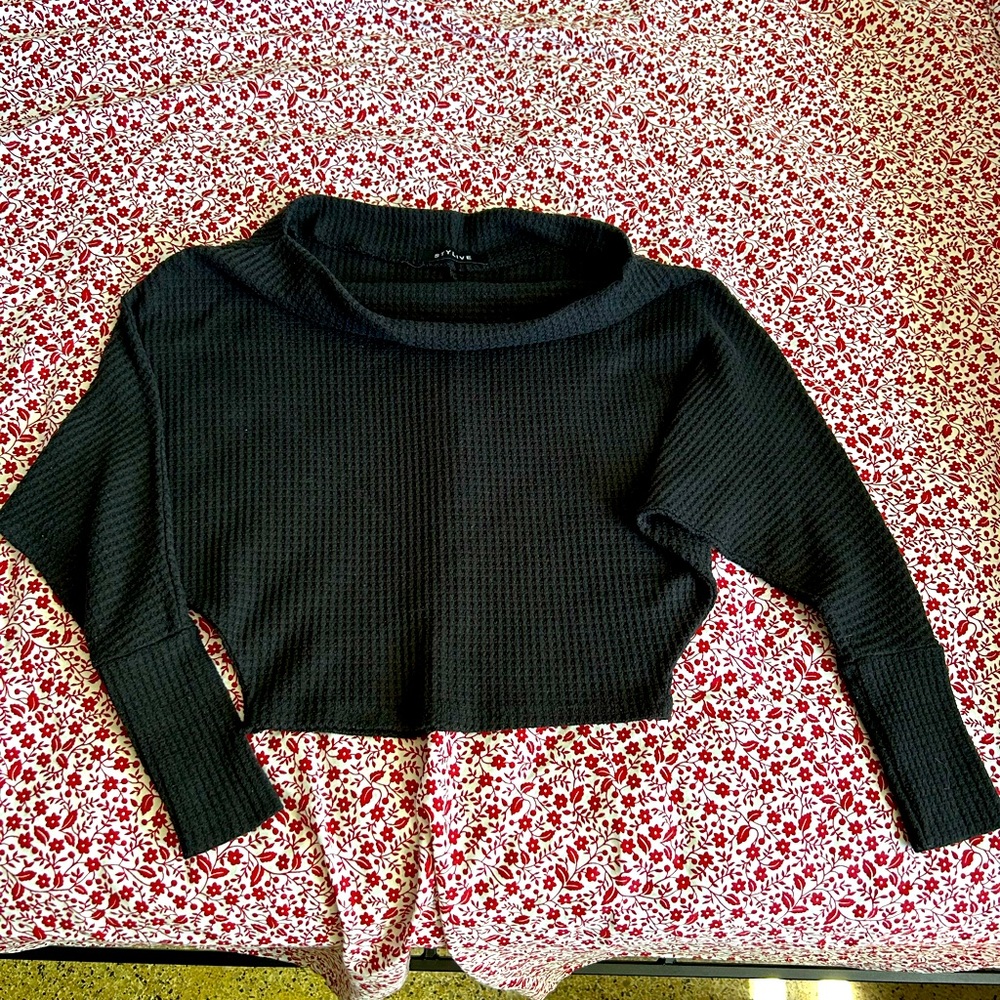 Black sweater